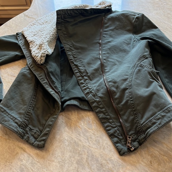 Marrakech S army green Moto jacket soft - Picture 6 of 9